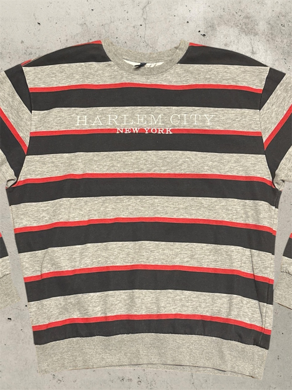 H&M Men's Harlem City New York Jumper Sweatshirt Rare Sold Out